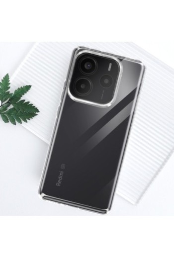 Custodia in silicone trasparente per Xiaomi Redmi Note 14 5G