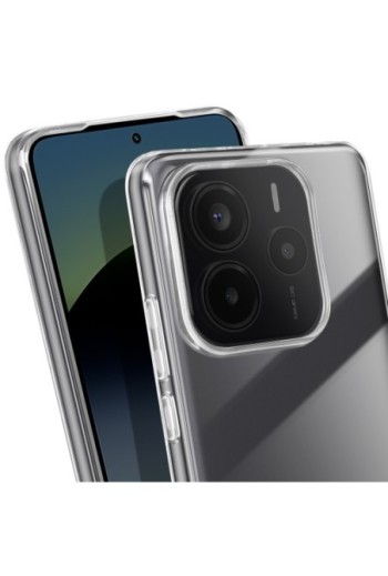 Custodia in silicone trasparente per Xiaomi Redmi Note 14 5G