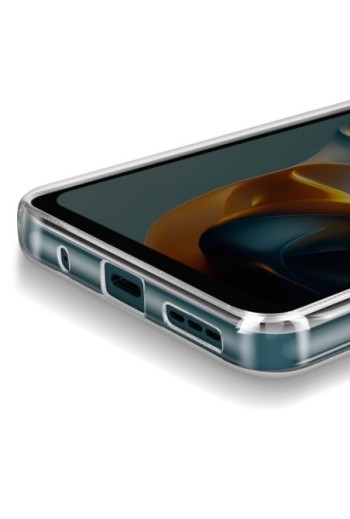 Custodia per Motorola Moto G05 e Moto E15 Silicone Trasparente