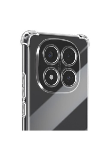 Custodia Antishock con Angoli Rinforzati Trasparente Mayaxess per Xiaomi Redmi Note 14 Pro e 14 Pro Plus