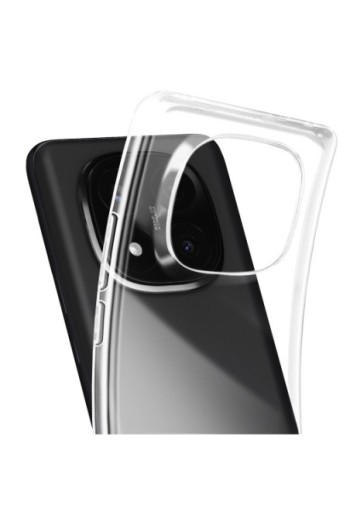 Custodia Silicone Trasparente per Xiaomi Redmi Note 14 Pro e 14 Pro Plus