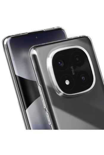 Custodia Silicone Trasparente per Xiaomi Redmi Note 14 Pro e 14 Pro Plus