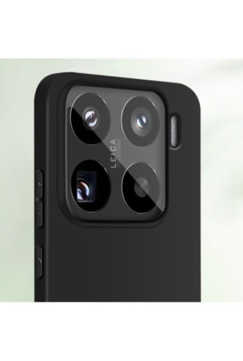 Custodia in Silicone Nera Mayaxess per Xiaomi 15 Pro