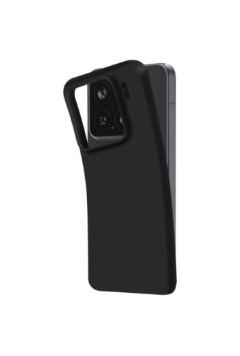 Custodia in Silicone Nera Mayaxess per Xiaomi 15