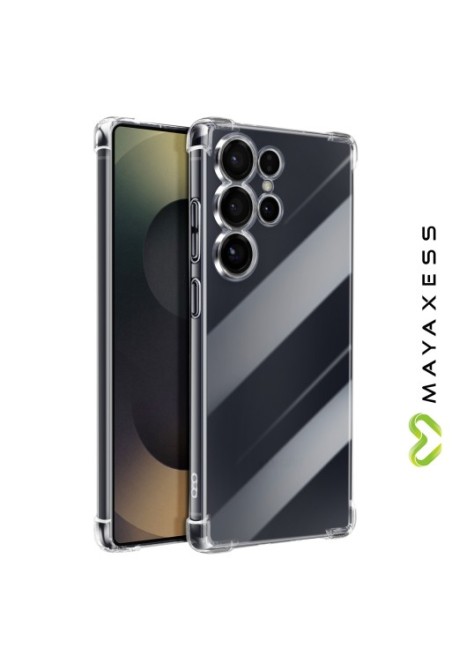 Cover Antiurto con Angoli Rinforzati Trasparente Mayaxess per Samsung Galaxy S25 Ultra