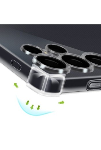 Cover Antiurto con Angoli Rinforzati Trasparente Mayaxess per Samsung Galaxy S25 Ultra