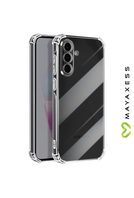 Custodia Antishock con Angoli Rinforzati Trasparente Mayaxess per Samsung Galaxy A36