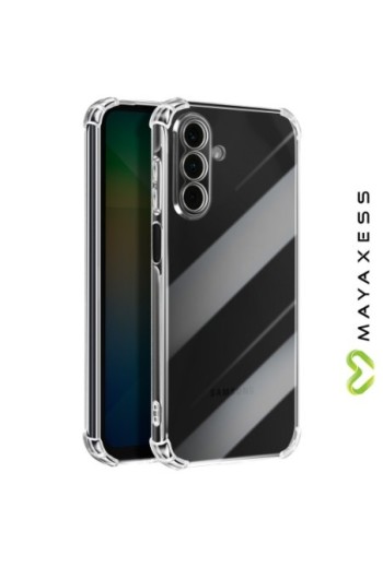 Custodia Antishock con Angoli Rinforzati Trasparente Mayaxess per Samsung Galaxy A26