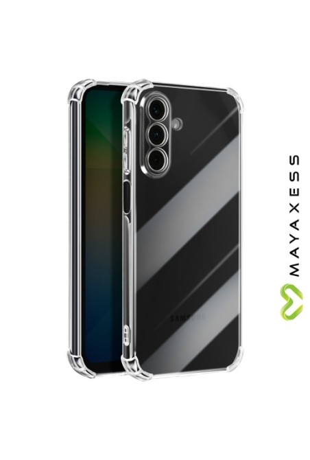 Custodia Antishock con Angoli Rinforzati Trasparente Mayaxess per Samsung Galaxy A26