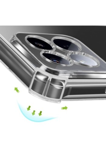 Cover Antiurto con Angoli Rinforzati Trasparente Mayaxess per Xiaomi 15