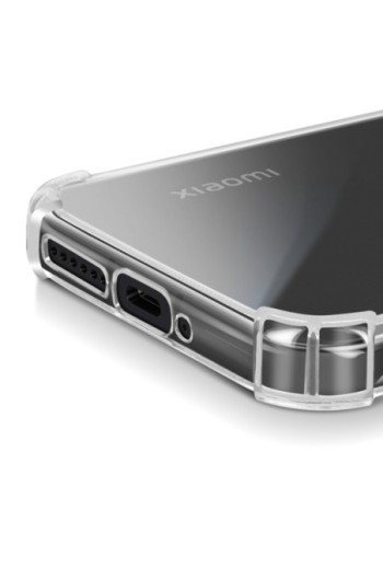 Cover Antiurto con Angoli Rinforzati Trasparente Mayaxess per Xiaomi 15