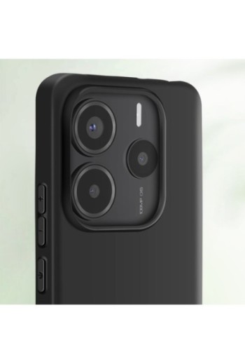 Cover in Silicone Nera Mayaxess per Xiaomi Redmi Note 14 5G