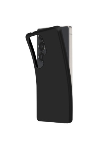 Cover in Silicone Nera Mayaxess per Samsung Galaxy S25 Ultra