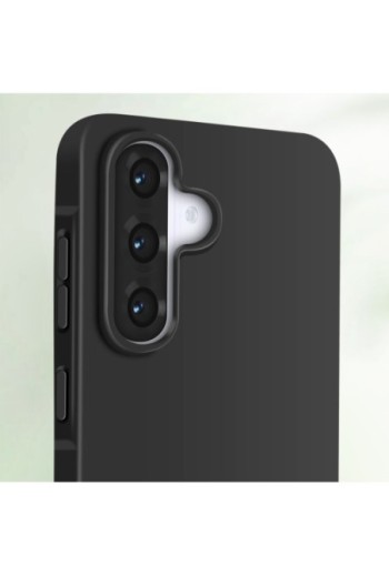 Cover in Silicone Nera Mayaxess per Samsung Galaxy A36