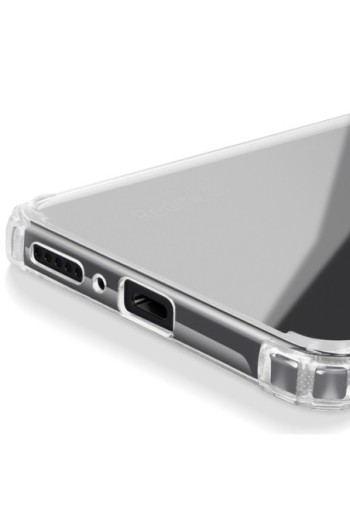 Custodia antiurto con angoli rinforzati trasparente per Xiaomi Redmi Note 14 5G