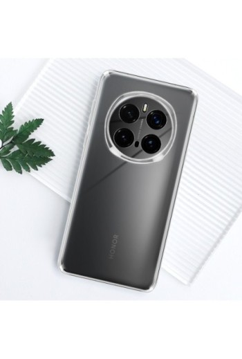 Custodia in silicone morbido trasparente per Honor Magic 7 Pro
