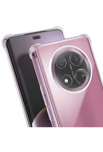 Custodia antiurto Mayaxess con angoli rinforzati trasparente per Honor Magic 7 Lite