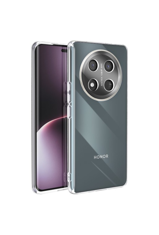 Custodia in silicone morbido trasparente per Honor Magic 7 Lite