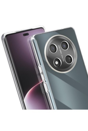 Custodia in silicone morbido trasparente per Honor Magic 7 Lite