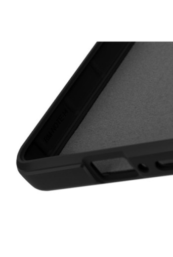 Custodia antiurto con texture in rilievo in silicone nero per Xiaomi Redmi Note 14 5G