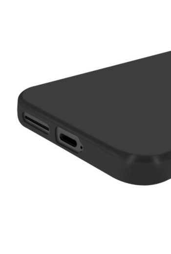 Cover in silicone opaco nera per Google Pixel 9a