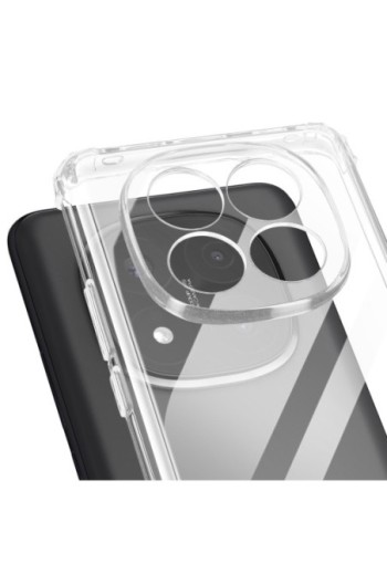 Cover Xiaomi Redmi Note 14 Pro Plus à Monete Paraurti Trasparente