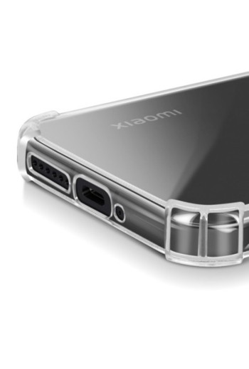 Custodia Xiaomi 15 Pro con angoli paracolpi Trasparente