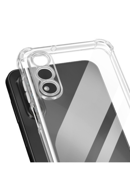Custodia Samsung Galaxy A26 con angoli paracolpi Trasparente