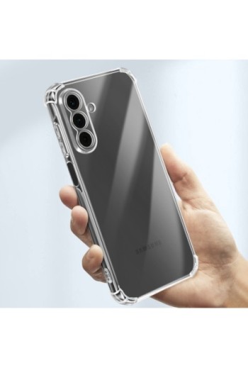 Custodia Samsung Galaxy A26 con angoli paracolpi Trasparente