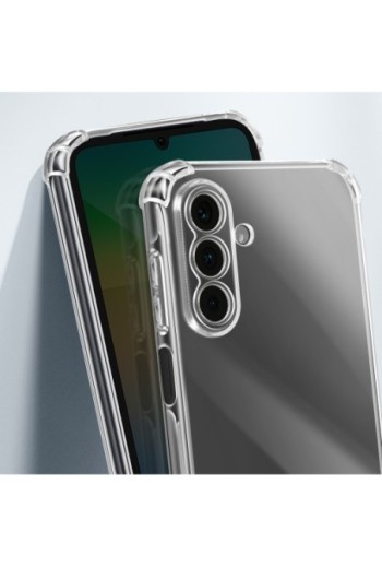 Custodia Samsung Galaxy A26 con angoli paracolpi Trasparente