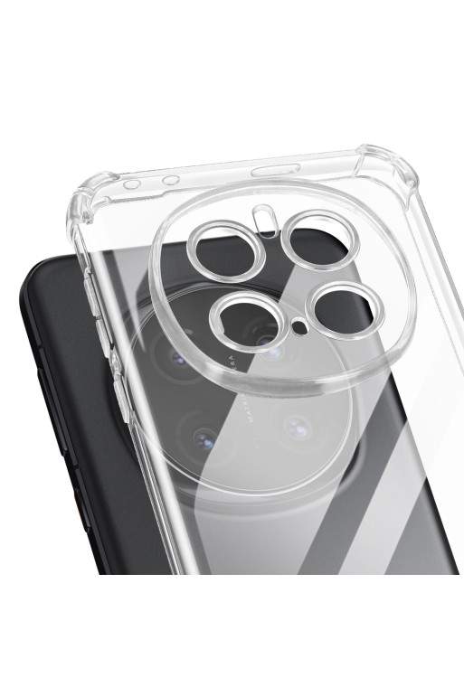 Cover Honor Magic 7 Pro à Monete Paraurti Trasparente