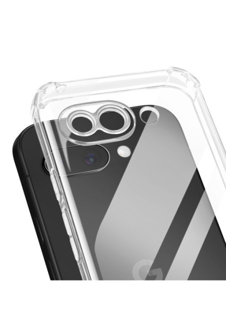 Cover Google Pixel 9a à Monete Paraurti Trasparente