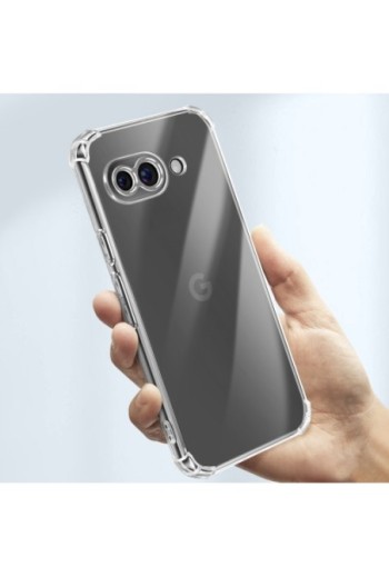 Cover Google Pixel 9a à Monete Paraurti Trasparente