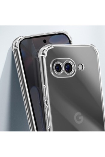 Cover Google Pixel 9a à Monete Paraurti Trasparente
