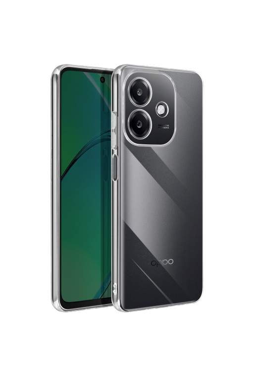 Cover Oppo A40 Lunetta in silicone antiurto Transparente