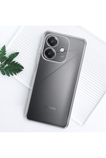 Cover Oppo A40 Lunetta in silicone antiurto Transparente
