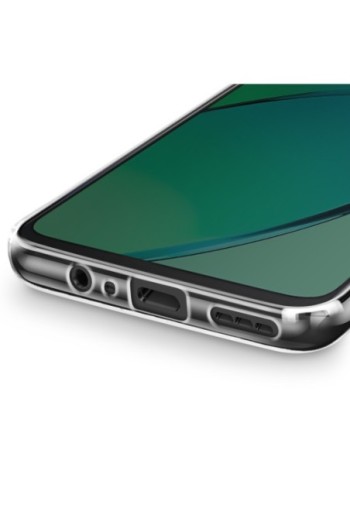 Cover Oppo A40 Lunetta in silicone antiurto Transparente