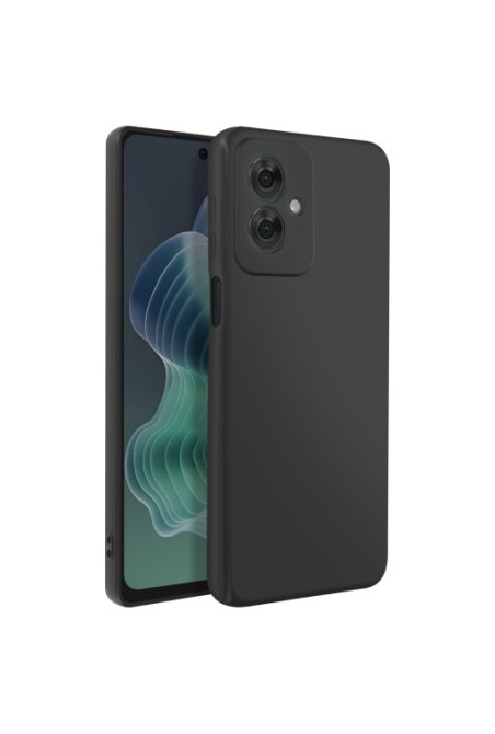 Cover Motorola Moto G55 Semirigido Soft-touch Nero