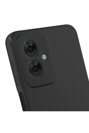Cover Motorola Moto G55 Semirigido Soft-touch Nero