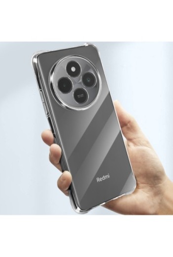 Cover Xiaomi Redmi 14C à Monete Paraurti Trasparente