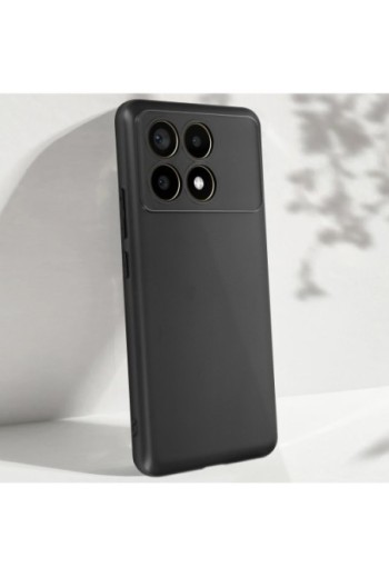 Cover Xiaomi Poco F6 Pro Fotocamera protetta Nero