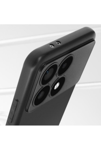 Cover Xiaomi Poco F6 Pro Fotocamera protetta Nero