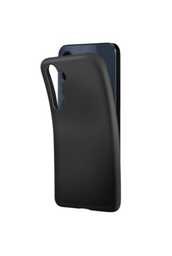 Cover Samsung Galaxy A16 Silicone flessibile Nero Mayaxess