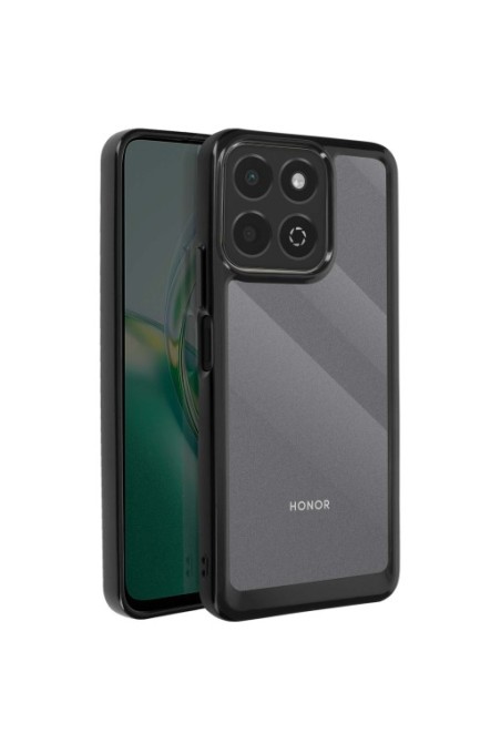 Cover Honor 200 Smart Contorno rigido e morbido Nero