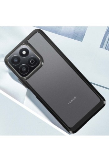 Cover Honor 200 Smart Contorno rigido e morbido Nero