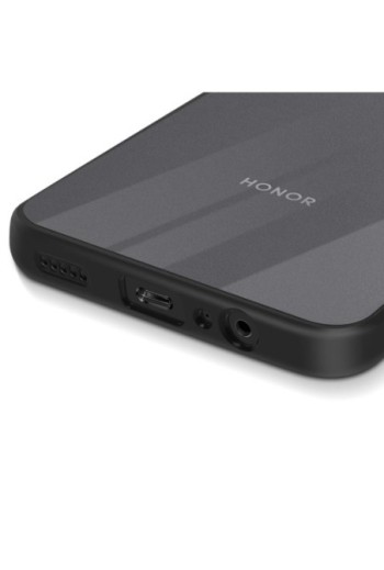 Cover Honor 200 Smart Contorno rigido e morbido Nero