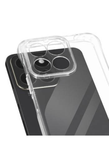 Cover Honor 200 Smart à Paraurti a moneta Trasparente