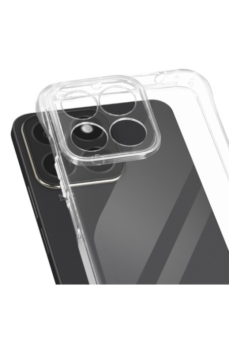 Cover Honor 200 Smart à Paraurti a moneta Trasparente