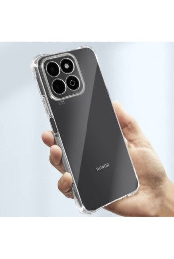Cover Honor 200 Smart à Paraurti a moneta Trasparente