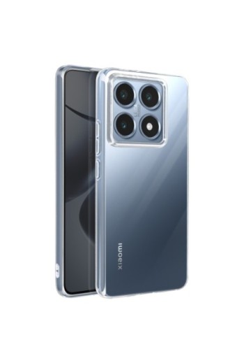 Cover Xiaomi 14T Silicone flessibile Trasparente Mayaxess